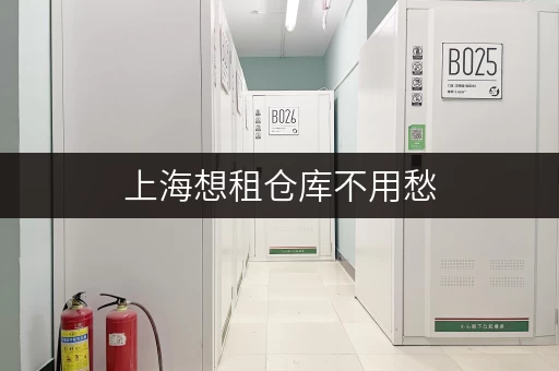 上海想租仓库不用愁,迷你考拉仓一站式服务超贴心 上海想租仓库不用愁,迷你考拉仓一站式服务超贴心