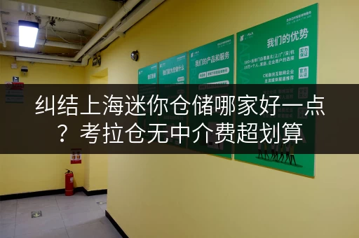 纠结上海迷你仓储哪家好一点?考拉仓无中介费超划算 纠结上海迷你仓储哪家好一点?考拉仓无中介费超划算
