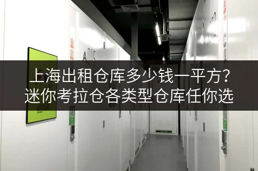 上海出租仓库多少钱一平方?迷你考拉仓各类型仓库任你选 上海出租仓库多少钱一平方?迷你考拉仓各类型仓库任你选