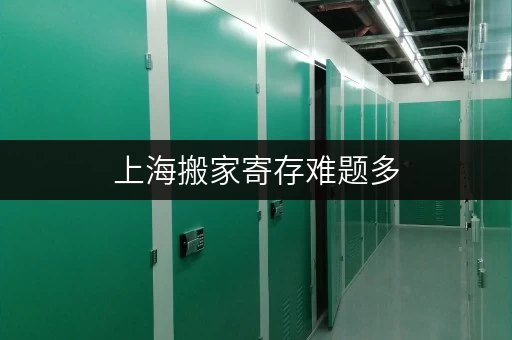 上海搬家寄存难题多,迷你考拉仓全方位服务搞定 上海搬家寄存难题多,迷你考拉仓全方位服务搞定