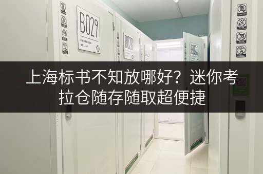 上海标书不知放哪好？迷你考拉仓随存随取超便捷