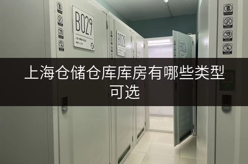 上海仓储仓库库房有哪些类型可选