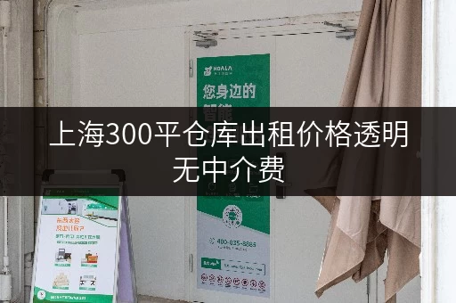上海300平仓库出租价格透明无中介费 上海300平仓库出租价格透明无中介费