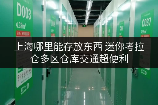 上海哪里能存放东西 迷你考拉仓多区仓库交通超便利