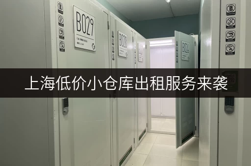 上海低价小仓库出租服务来袭，安全便捷满足多样需求