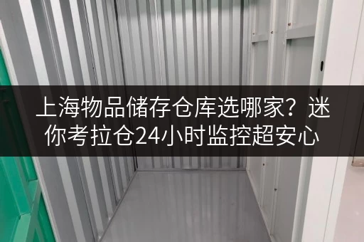 上海物品储存仓库选哪家？迷你考拉仓24小时监控超安心