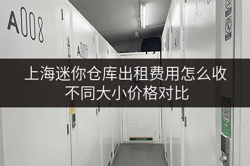 上海迷你仓库出租费用怎么收 不同大小价格对比