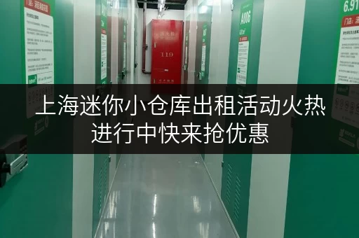 上海迷你小仓库出租活动火热进行中快来抢优惠 上海迷你小仓库出租活动火热进行中快来抢优惠