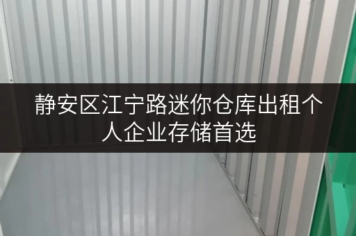 静安区江宁路迷你仓库出租个人企业存储首选