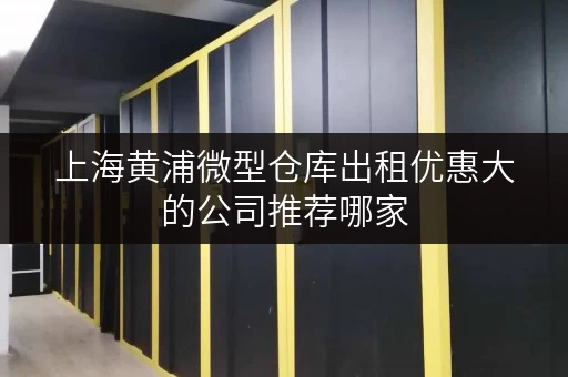上海黄浦微型仓库出租优惠大的公司推荐哪家