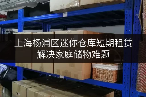 上海杨浦区迷你仓库短期租赁解决家庭储物难题 上海杨浦区迷你仓库短期租赁解决家庭储物难题