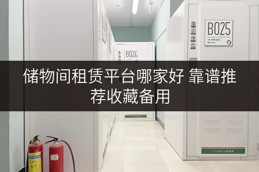 储物间租赁平台哪家好 靠谱推荐收藏备用