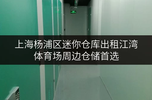上海杨浦区迷你仓库出租江湾体育场周边仓储首选