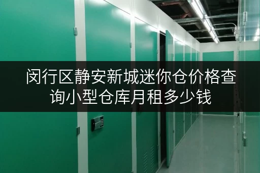 闵行区静安新城迷你仓价格查询小型仓库月租多少钱