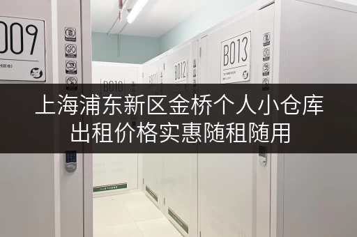 上海浦东新区金桥个人小仓库出租价格实惠随租随用