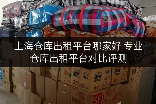 上海仓库出租平台哪家好 专业仓库出租平台对比评测