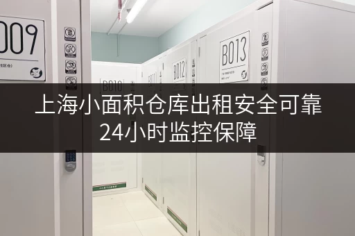 上海小面积仓库出租安全可靠24小时监控保障
