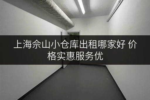 上海佘山小仓库出租哪家好 价格实惠服务优