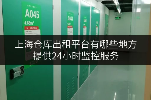 上海仓库出租平台有哪些地方提供24小时监控服务 上海仓库出租平台有哪些地方提供24小时监控服务