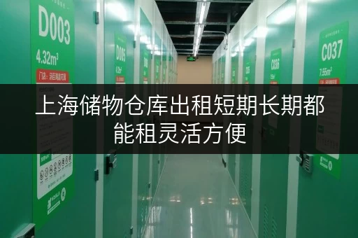 上海储物仓库出租短期长期都能租灵活方便 上海储物仓库出租短期长期都能租灵活方便