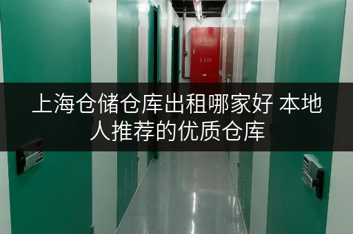 上海仓储仓库出租哪家好 本地人推荐的优质仓库