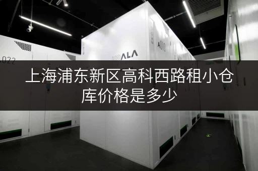 上海浦东新区高科西路租小仓库价格是多少