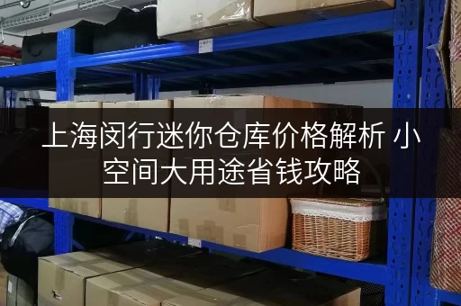 上海闵行迷你仓库价格解析 小空间大用途省钱攻略 上海闵行迷你仓库价格解析 小空间大用途省钱攻略