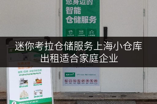 迷你考拉仓储服务上海小仓库出租适合家庭企业 迷你考拉仓储服务上海小仓库出租适合家庭企业