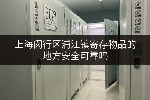 上海闵行区浦江镇寄存物品的地方安全可靠吗