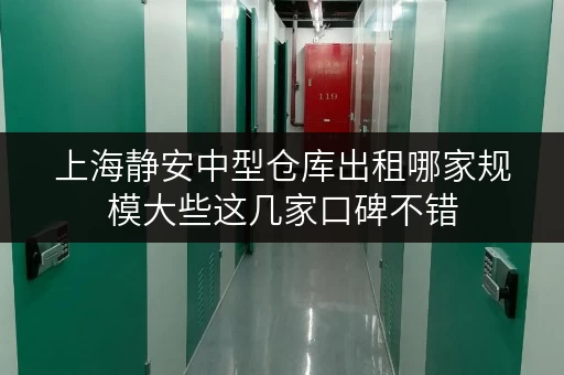 上海静安中型仓库出租哪家规模大些这几家口碑不错 上海静安中型仓库出租哪家规模大些这几家口碑不错