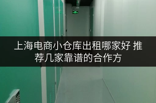 上海电商小仓库出租哪家好 推荐几家靠谱的合作方 上海电商小仓库出租哪家好 推荐几家靠谱的合作方