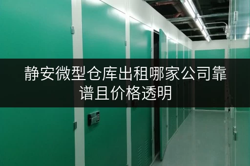 静安微型仓库出租哪家公司靠谱且价格透明