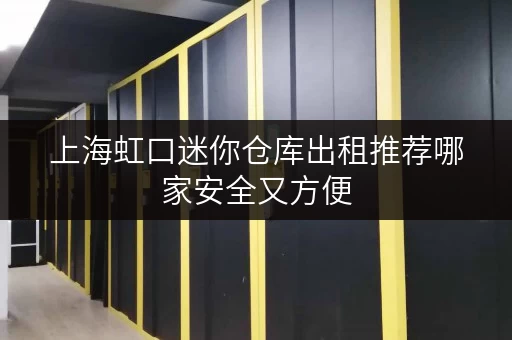 上海虹口迷你仓库出租推荐哪家安全又方便