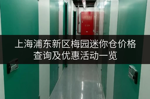 上海浦东新区梅园迷你仓价格查询及优惠活动一览