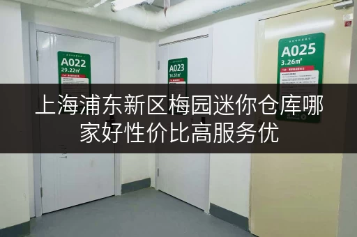 上海浦东新区梅园迷你仓库哪家好性价比高服务优 上海浦东新区梅园迷你仓库哪家好性价比高服务优