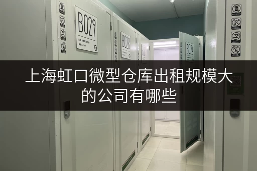 上海虹口微型仓库出租规模大的公司有哪些 上海虹口微型仓库出租规模大的公司有哪些