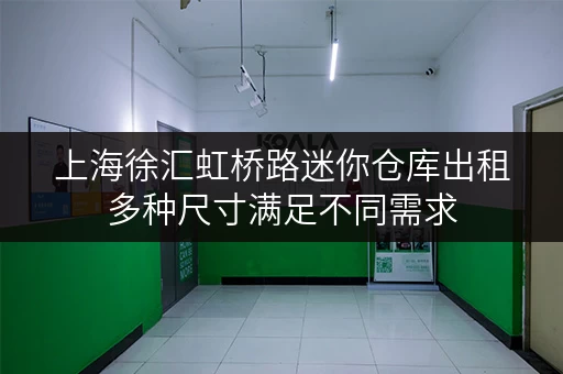 上海徐汇虹桥路迷你仓库出租多种尺寸满足不同需求 上海徐汇虹桥路迷你仓库出租多种尺寸满足不同需求