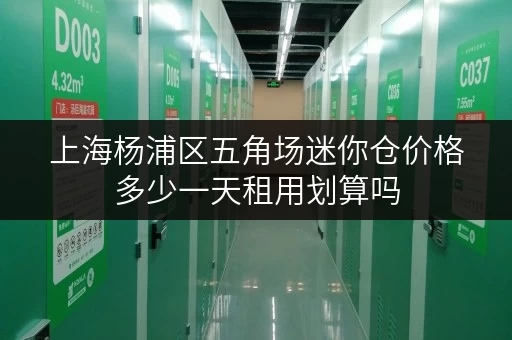 上海杨浦区五角场迷你仓价格多少一天租用划算吗 上海杨浦区五角场迷你仓价格多少一天租用划算吗
