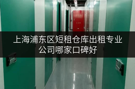 上海浦东区短租仓库出租专业公司哪家口碑好 上海浦东区短租仓库出租专业公司哪家口碑好