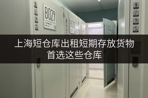 上海短仓库出租短期存放货物首选这些仓库