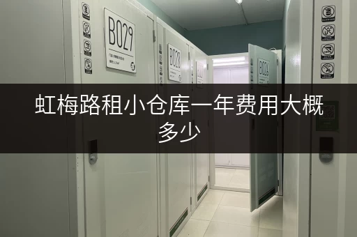 虹梅路租小仓库一年费用大概多少