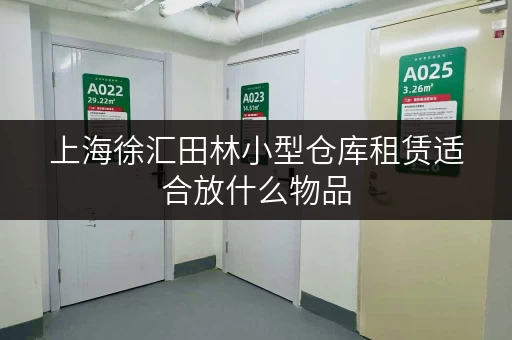 上海徐汇田林小型仓库租赁适合放什么物品 上海徐汇田林小型仓库租赁适合放什么物品