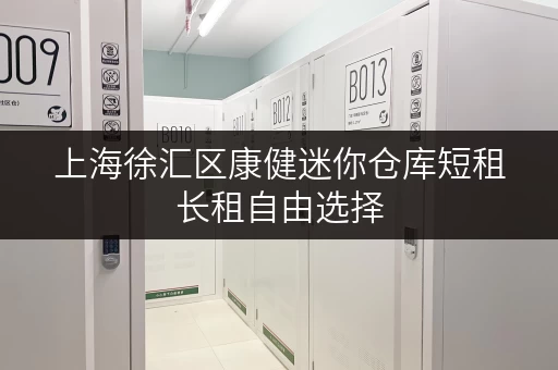 上海徐汇区康健迷你仓库短租长租自由选择