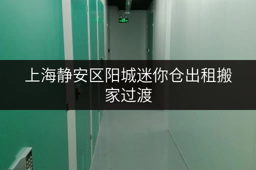 上海静安区阳城迷你仓出租搬家过渡,生活无忧——迷你考拉仓,您的便捷存储管家 上海静安区阳城迷你仓出租搬家过渡,生活无忧——迷你考拉仓,您的便捷存储管家