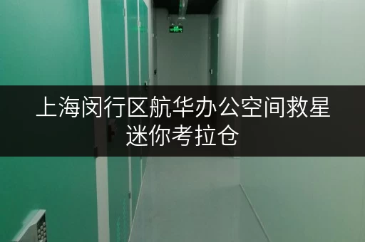 上海闵行区航华办公空间救星迷你考拉仓,轻松释放办公空间! 上海闵行区航华办公空间救星迷你考拉仓,轻松释放办公空间!