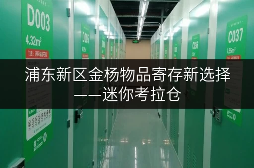 浦东新区金杨物品寄存新选择——迷你考拉仓,随存随取更便捷! 浦东新区金杨物品寄存新选择——迷你考拉仓,随存随取更便捷!