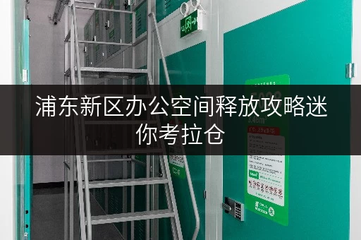 浦东新区办公空间释放攻略迷你考拉仓，助力企业高效办公