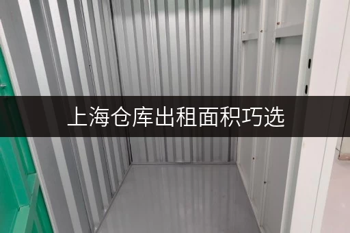 上海仓库出租面积巧选,存储无忧,迷你考拉仓为您揭秘省钱之道 上海仓库出租面积巧选,存储无忧,迷你考拉仓为您揭秘省钱之道