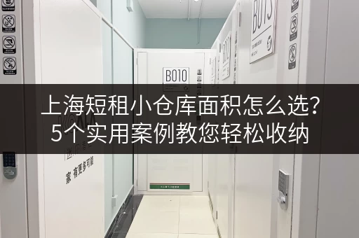 上海短租小仓库面积怎么选?5个实用案例教您轻松收纳 上海短租小仓库面积怎么选?5个实用案例教您轻松收纳