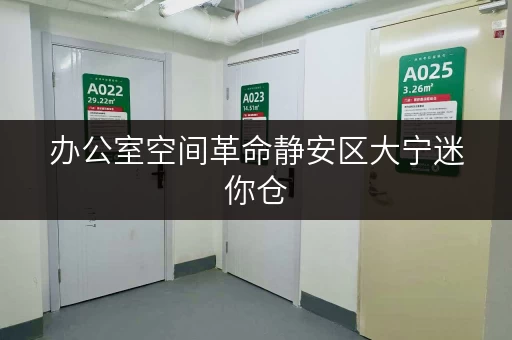 办公室空间革命静安区大宁迷你仓,办公杂物收纳新选择! 办公室空间革命静安区大宁迷你仓,办公杂物收纳新选择!